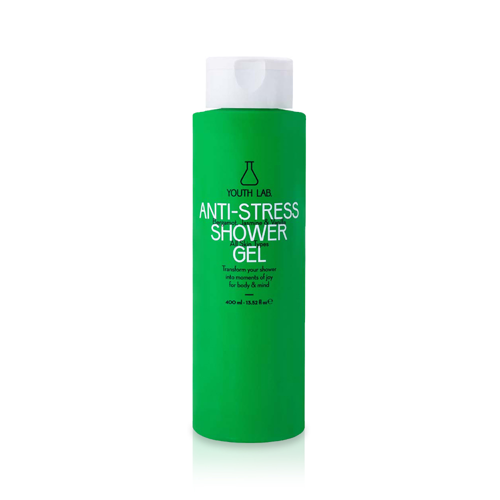 YOUTH LAB - ANTI-STRESS Shower Gel Bergamot, Jasmine & Vanilla - 400ml